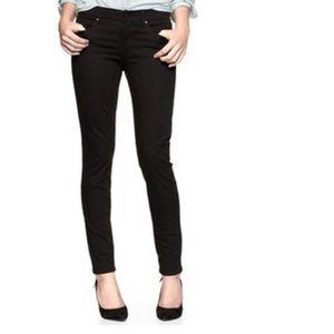 GAP 1969 WOMENS LEGGING BLACK WASH JEANS | 26R